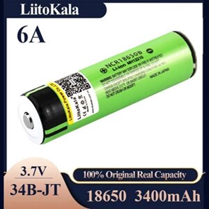 Акумулятор 18650, LiitoKala NCR 34B-JT, 3400mAh, ОРІГІНАЛ в Одеській області от компании Эксперт