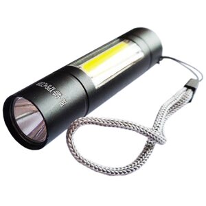 Ліхтар BL-510/1501-XPE+COB, Li-Ion акум., ЗУ microUSB, Box