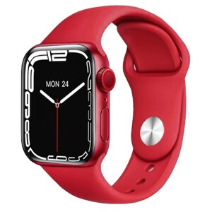 Smart Watch Series 7 Z37, 44 mm Aluminium, голосовий виклик, бездротова зарядка, red в Одеській області от компании Эксперт