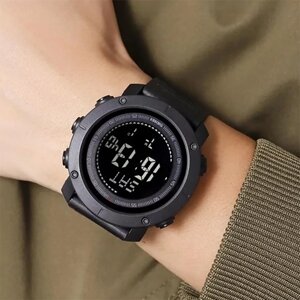 Годинник наручний 2095BK SKMEI, BLACK, Compass