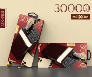 Повербанк Power Bank MOXOM MX-PB31 30000 mAh PD18W+QC3.0