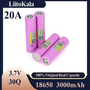 Акумулятор високострумовий 18650, LiitoKala 30Q, 3000mah, ОРИГІНАЛ в Одеській області от компании Эксперт