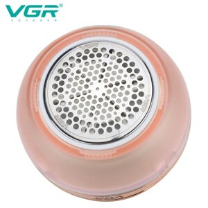 Машинка для видалення ковтунців VGR V-817 pink, акумуляторна