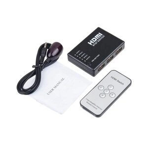 Перемикач HDMI SWITCH 5x1 SY-501 5port