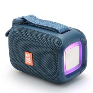 Bluetooth-колонка TG339 з RGB ПІДСВІЧУВАННЯМ,  speakerphone, радіо, blue в Одеській області от компании Эксперт