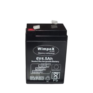 Акумуляторна батарея для ліхтаря 6V 4,5Ah Wimpex