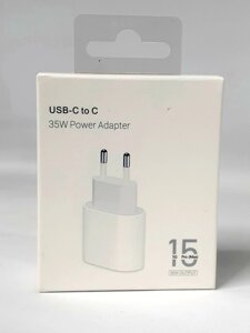 СЗУ для iPhone 35W USB-C+C ORIGINAL у коробці