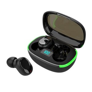 Бездротові навушники - гарнітура TWS Y70 Bluetooth 5.1 із зарядним РК кейсом Black