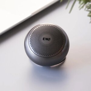 Портативна колонка EWA A110mini TWS, Bluetooth, Вбудований акумулятор, Гучний звук Gray
