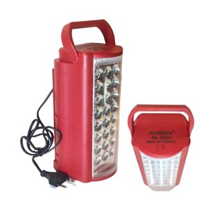 Ліхтар Almina DL-2424 24 LED переносна лампа з Повербанком Red