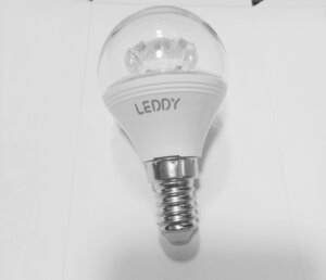 Лампочка LEDDY 5.7W=42W E14 тепле світло