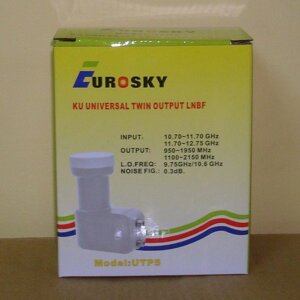 Супутниковий конвертер Eurosky UTP5 TWIN