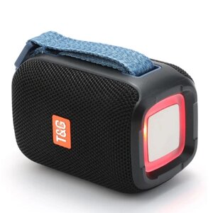 Bluetooth-колонка TG339 з RGB ПІДСВІЧУВАННЯМ,  speakerphone, радіо, black в Одеській області от компании Эксперт