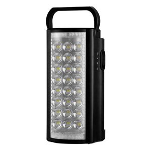 Ліхтар переносний Solapada TEA-4024 24 LED з Повербанком Black