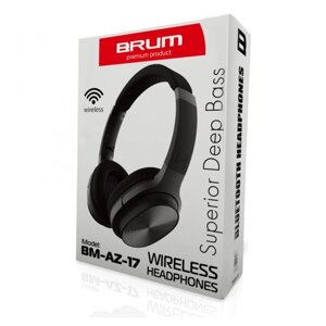 Навушники BRUM BM-AZ-17 Bluetooth Чорні