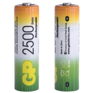 GP 2500mAh AA Акумуляторні батарейки