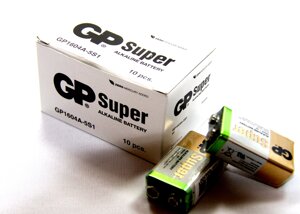 Батарейка КРОНА GP SUPER 9V