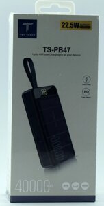 Power bank TEN SPACE TS-PB47 40000 mah 22.5W