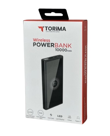 Power Bank TORIMA TRM-W1010 10000 mAh від компанії експерт - фото 1