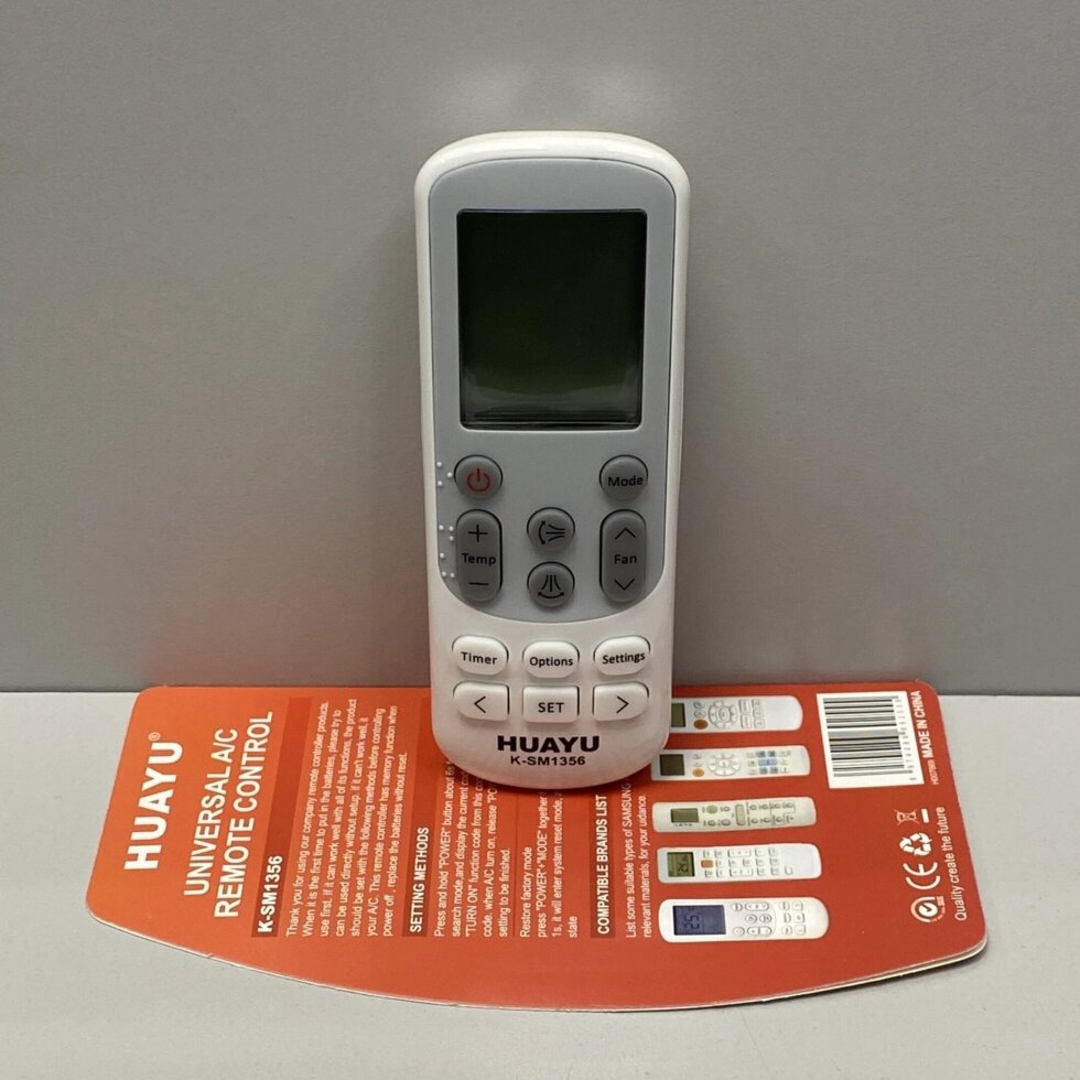 Пульт для кондиціонера Samsung універсальний K-SM1356 від компанії експерт - фото 1