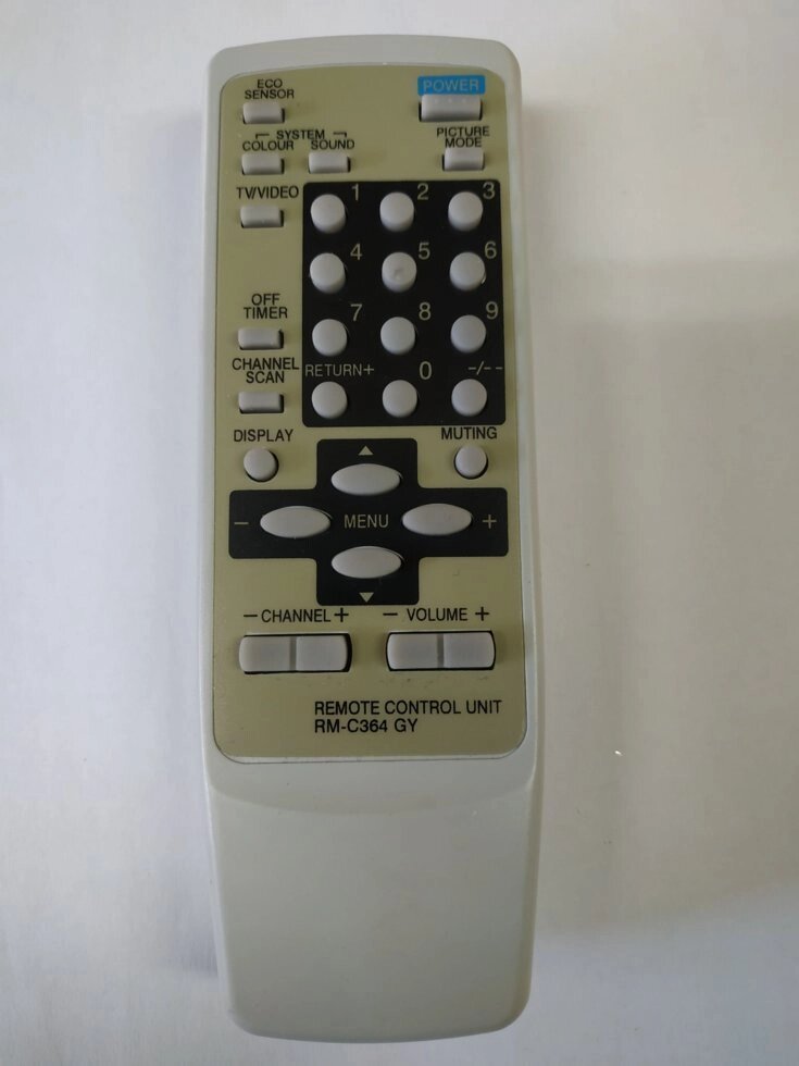 Пульт для телевізора JVC RM-C364GY від компанії експерт - фото 1