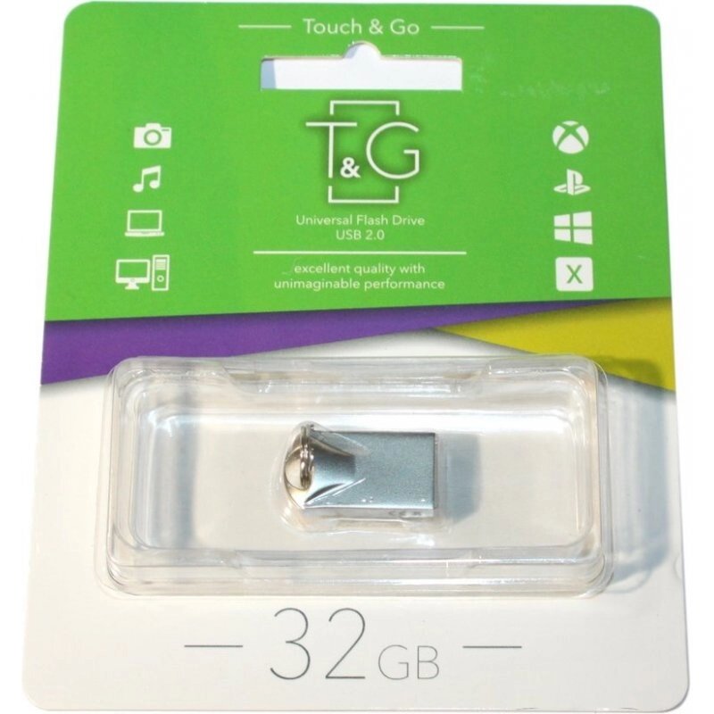 TG 2.0 USB 32 GB Metal Флешка від компанії експерт - фото 1