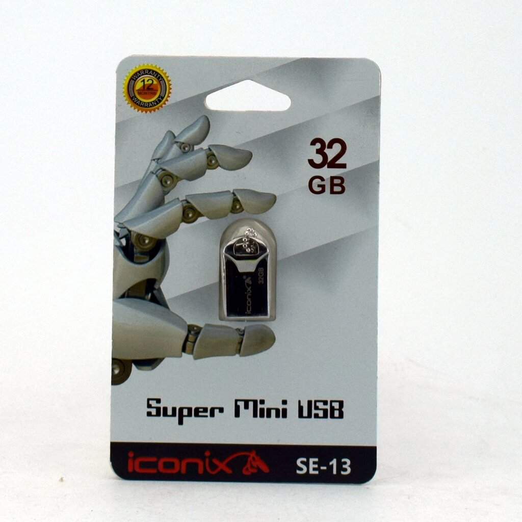 USB-Флешка iconix SE-13 32GB USB від компанії експерт - фото 1