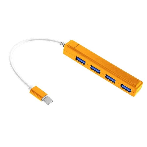 USB HUB 4ports KY-163 на Type-C від компанії експерт - фото 1