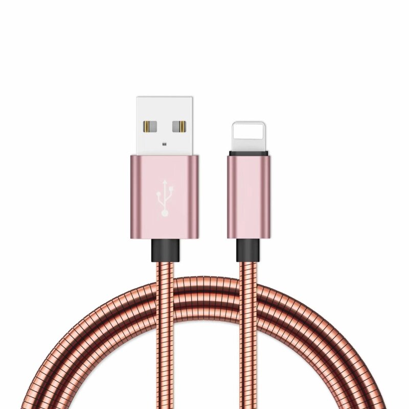 USB кабель Метал iPhone у пакеті від компанії експерт - фото 1