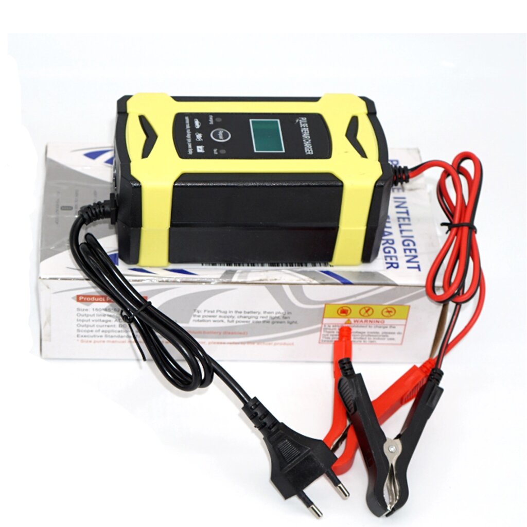 Зарядний пристрій для свинцево-кислотних акумуляторних батарей 12В/6А з режимом зимової зарядки від компанії експерт - фото 1