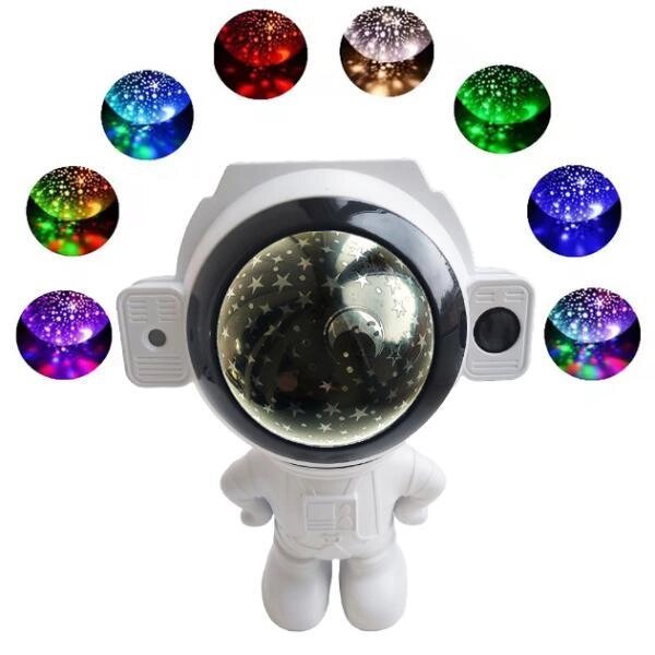 Зоряний 3D проектор MGY-145 Astronaut, Bluetooth, Speaker, Night Light від компанії експерт - фото 1
