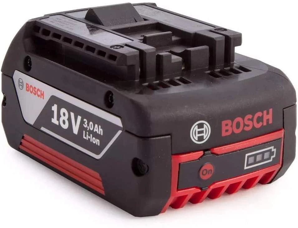 Акумулятор Bosch 18 В, 3А/г, з індикатором рівня заряду, Li-ion Battery Cool Pack 3Ah 2607336236/1600Z00037 від компанії Зола - фото 1