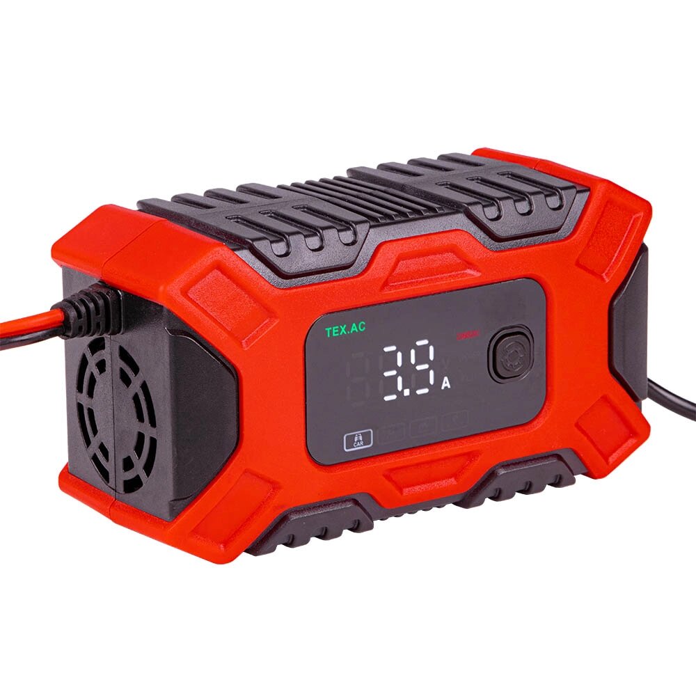 Автомобільний зарядний пристрій для акумулятора TEX. AC TA-SC12 : 7-14.8 V,  струм А 6, 4-120 Аh від компанії Зола - фото 1