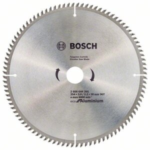 Диск пильний 254 х 30 (96Т) Bosch по алюмінію (2608644395)