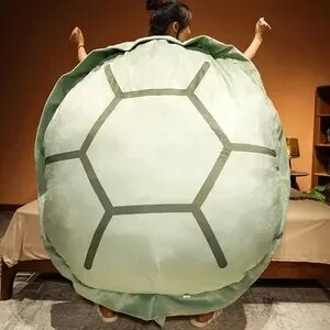 Іграшка панцир подушка плюшева подушка у вигляді черепахи довжина 80 см від компанії Зола - фото 1
