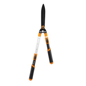 Якісні ножиці для кущів телескопічні Bradas V-Series : довжина 69-89 см, лезо 23.5 см, вага 470 г