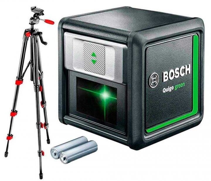 Лазерний нівелір Bosch Quigo green Set (0603663C01) від компанії Зола - фото 1