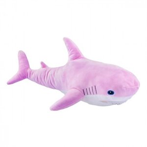 М'яка іграшка акула IKEA 100 см блохей рожева
