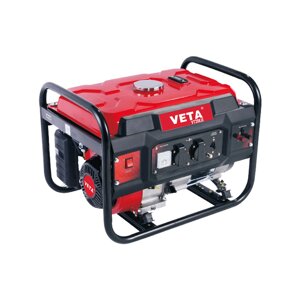 Професійний генератор бензиновий (електрогенератор) Veta VT350JE : 2.5/2.8 кВт бензогенератор для дому