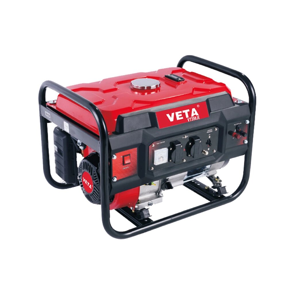 Професійний генератор бензиновий (електрогенератор) Veta VT350JE : 2.5/2.8 кВт бензогенератор для дому від компанії Зола - фото 1
