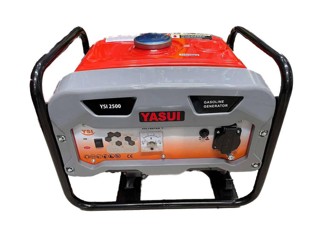 Професійний генератор бензиновий (електрогенератор) Yasui YSI2500 : 1.0/1.2 кВт бензогенератор для дому від компанії Зола - фото 1