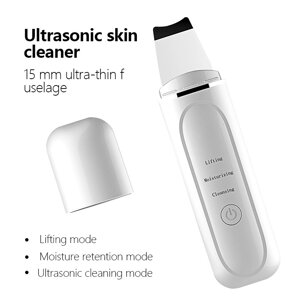 Ультразвуковий Скрабер для обличчя TouFo Face Skin Care Tools, апарат для ультразвукового очищення лиця