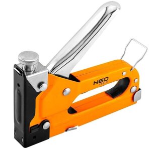 Степлер ручний будівельний Neo Tools : від 4 до 14 мм, тип скоби J (16-032)