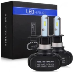 Автолампи LED S1 HB3 | Лід лампа фари в | Світлодіодна лампа для авто