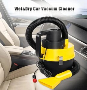Автомобільний порохотяг для сухого та вологого прибирання The Black multifunction wet and dry vacuum | Пилосос для авто