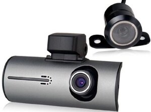 Автомобільний відеореєстратор X3000AV на 2 камери | автореєстратор | реєстратор авто