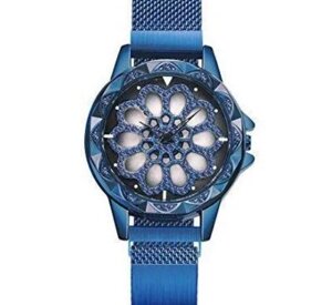 Годинник Rotation Watch СИНІ | Жіночі наручні годинники