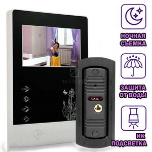 Домофон V43D11 (экран 4,3'Видеозвонок для квартиры | Видеодомофон