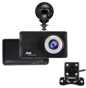DVR Z30 HD1080 5" з двома камерами | Відеореєстратор в авто | Реєстратор машину