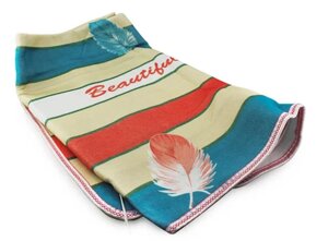 Электропростынь Electric Blanket 120*150 см (в цветную полоску) Простынь с подогревом